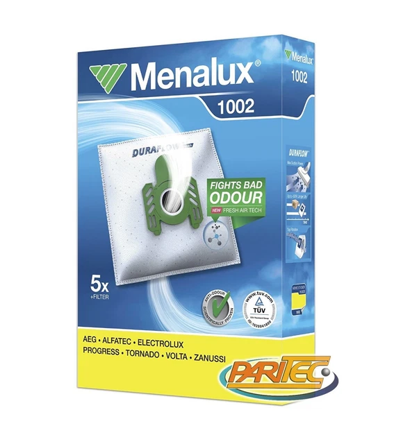 Menalux 1002 Sacchetti Aspirapolvere Traini Aeg Vampyrino Space & Electronic 5pz