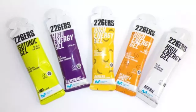 226Ers Energy Gel + Isotonic Gel 21 Gels - 09/2024