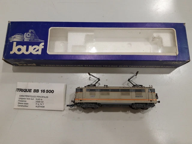 JOUEF - SNCF - MACHINE ELECTRIQUE TYPE BB 16703 - Ech HO - Ref:8365