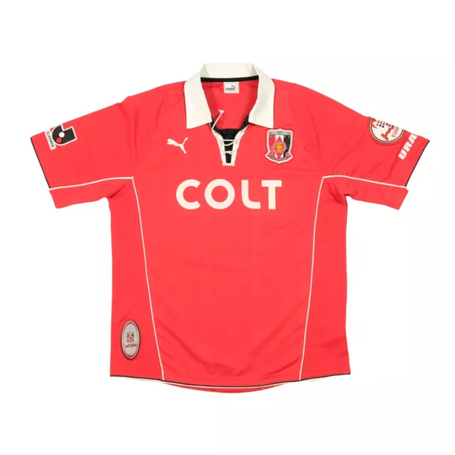 Mitsubishi Urawa Red Diamonds J-League Puma 2003 Home Vintage Football Shirt M/L