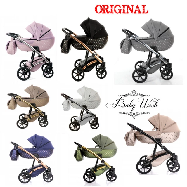 TAKO LARET IMPERIAL BABY PRAM 2in1 3in1 CARRYCOT PUSHCHAIR CAR