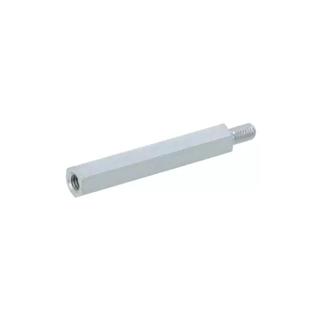 10X 223X30 spacer sleeve with thread internal weight: M3 30 mm external weight: M3 steel DREMEC