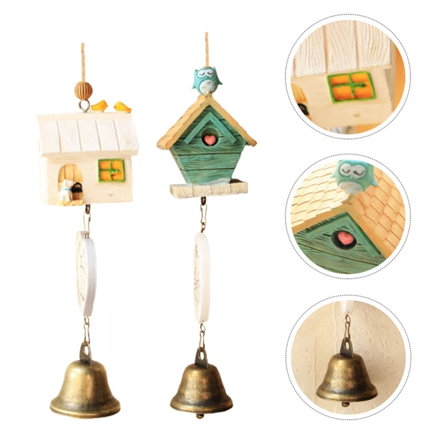 2pcs japanischer Wind Chimes Kabine Wind Chime Vintage Wind Glocken Türklingel