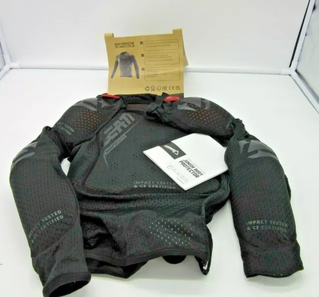 Leatt Body Protector 3DF AirFit Lite Junior S/M Schwarz NEU