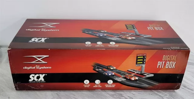 B-706 Mint Factory Sealed Scx 1:32 Scale Digital Slot Car Pit Box