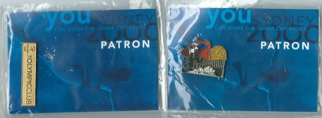 Passeport Et Médaillon Mascottes JO Sydney 2000 – Millie & Olly – Neuf