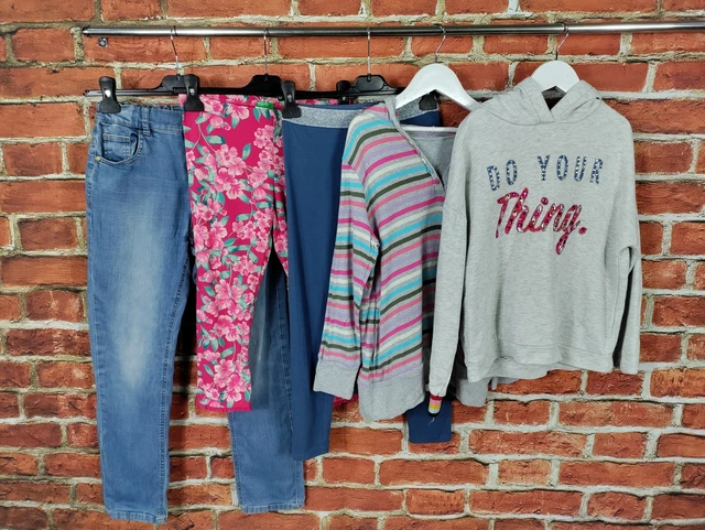 Girls Bundle Age 10-11 Years M&S Benetton Etc Jeans Leggings Sweat Hoodie 146Cm