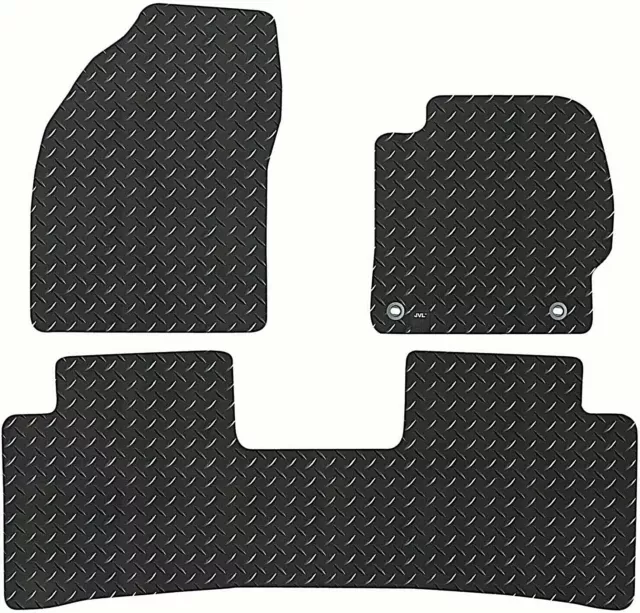 Toyota Prius 2016 to 2021 Fully Tailored Taxi version RUBBER Car Mats