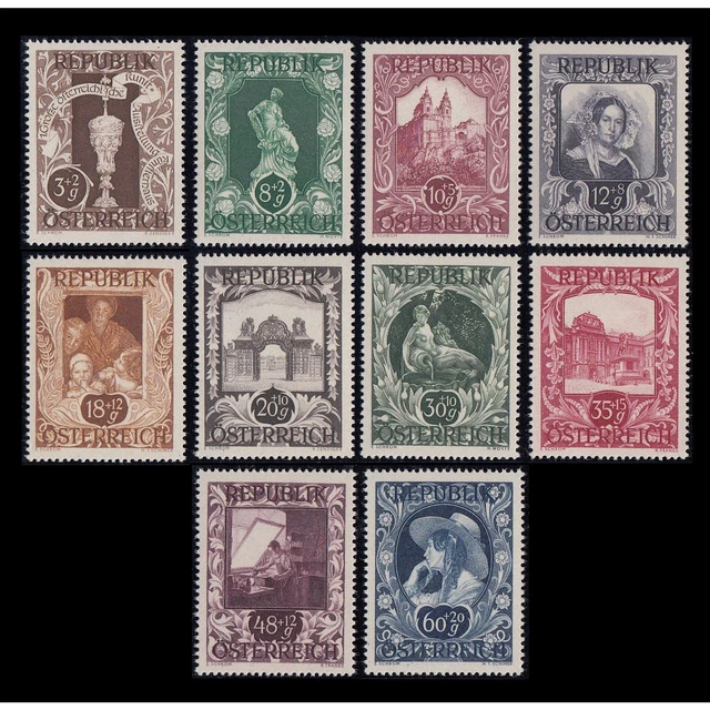 Österreich postfrisch ** mit Nr. 812-821