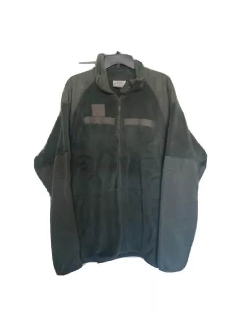 New USGI Military ECWCS Gen III L3 POLARTEC Fleece Jacket Foliage Green, XL/L