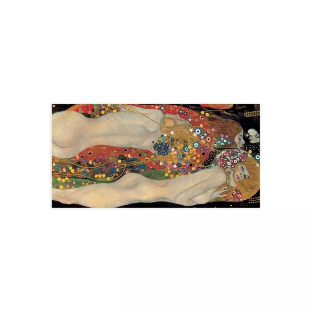 Stampa su Tela su Carta Poster o Quadro Gustav Klimt Sea Serpents