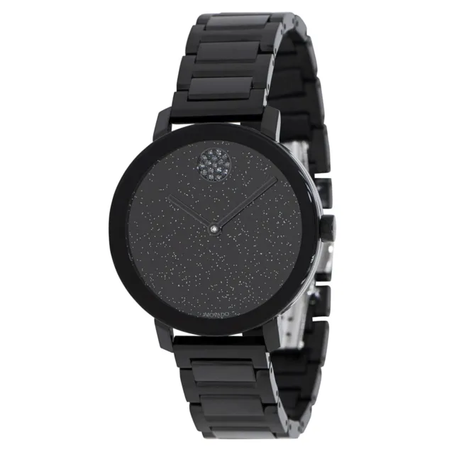 Movado 3600734 Women's Bold Evolution Black Dial Quartz Watch