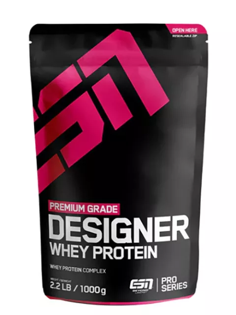 ESN Designer Whey Protein 1000g - Whey Eiweiss - 1kg Proteine