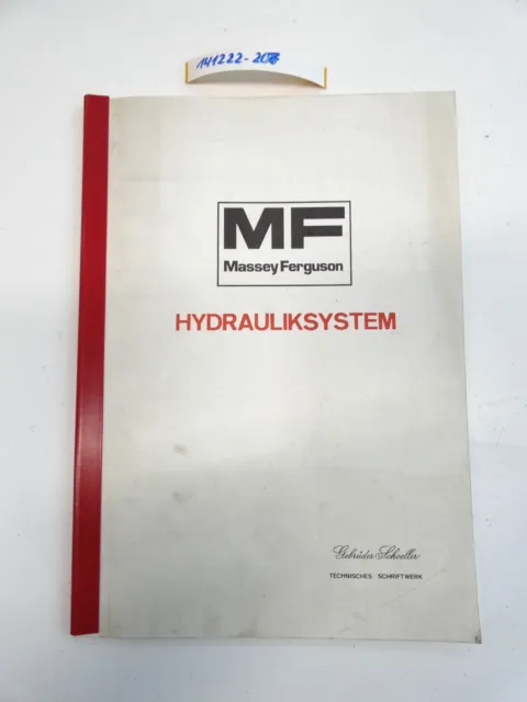 Manuale del proprietario del sistema idraulico Massey Ferguson Manuale del propr