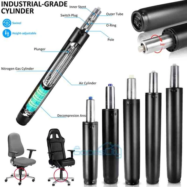 UNIVERSAL OFFICE CHAIR Gas Lift Cylinder Replacement Hydraulic
