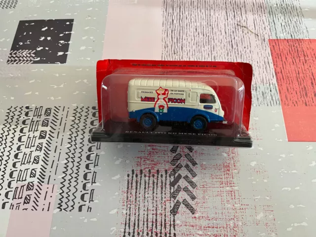 Miniature Camion Publicitaire Renault 1000 KG Mere Picon Hachette 1/43
