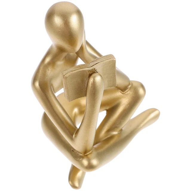 ABSTRACT FIGURE STATUE Household Bookshelf Decor Office Desk 15.60