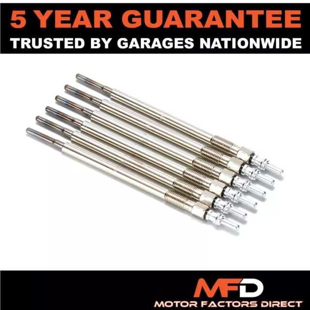 6X For Mercedes M-Class Ml320 Cdi 3.0 W164 224Bhp 05-09 Diesel Heater Glow Plugs