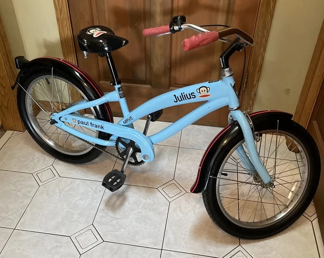 20 NIRVE PAUL Frank Julius Beach Cruiser Bike Baby Blue Black Fenders Monkey 350.00 PicClick