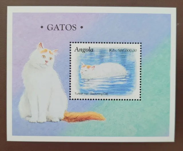 Angola 1999 / Domestic Animals - Cats - Turkish Van /  1v ms