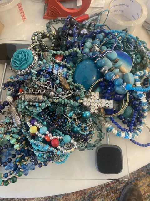 10.8LBS Bulk Lot Assorted Estate Costume Fashion Jewelry Unsearched Resellers!! 10.8LBS Bulk Lot Assorted Estate Costume Fashion Jewelry Unsearched Resellers!!