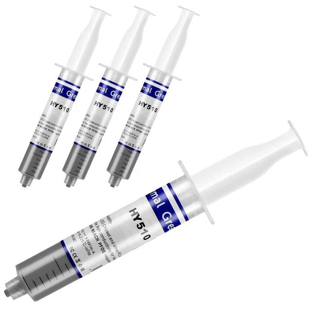 WÄRMESPÜLEN-VERBUNDPASTE 4 x 25g RÖHREN HOHE WÄRMELEITFÄHIGKEIT KÜHLKÖRPERFETT