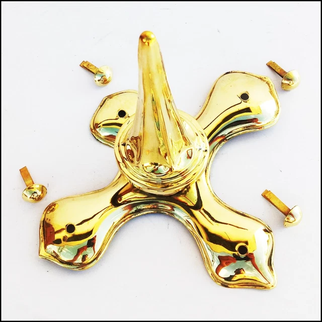 Style Ancien Laiton Long Pointe Avec Base Pour Allemand Pickelhaube