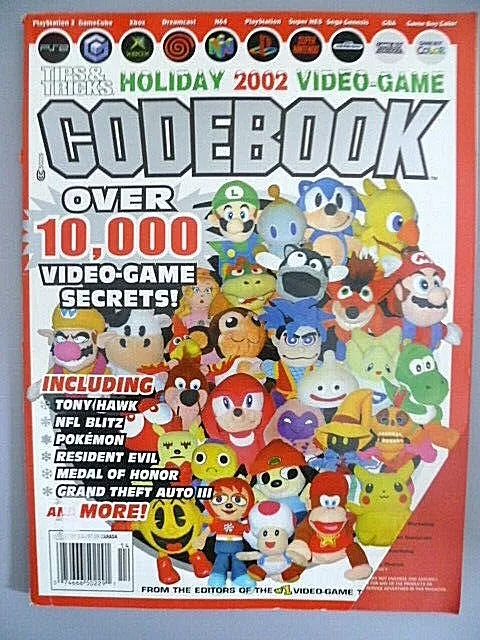 Sonic the hedgehog cheat code book Book 875542