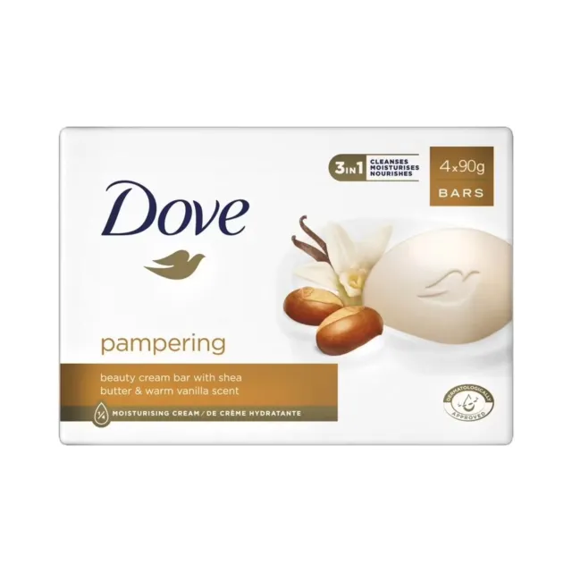 4 Pack of Dove Shea Butter Soap Bar