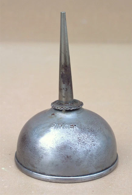 Burette à Huile Singer Vintage Pour Machine à Coudre - Déco Industrielle - Occasion - France