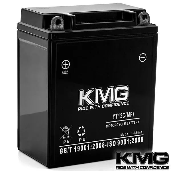 NEW High Performance 12V SMF Battery NEW Replacement YT12C Maintenance Free