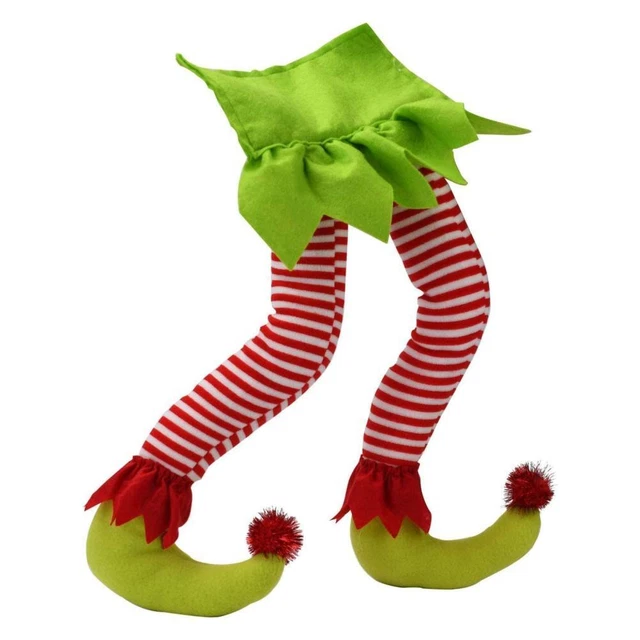 Halloween Wicked Witch Leg Decorations Upside Down Party Supplies (1pc