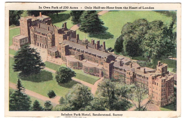 Surrey Carte Postale - Selsdon Park Hôtel, Sanderstead - P/U 1960 (A364)