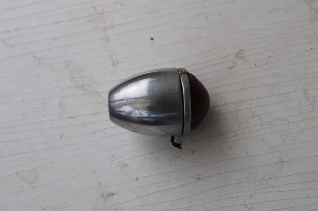 Feu Avant De Vélo Luxor - Années 1950 - Matière Aluminium - Made In France - Occasion
