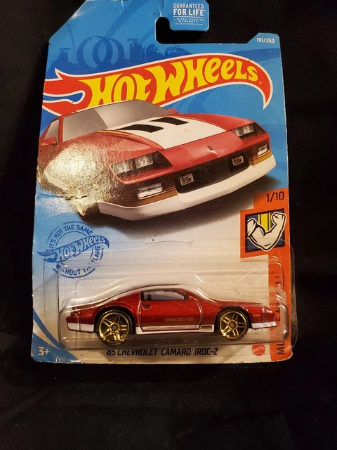 2021 Hot Wheels '85 Chevrolet Camaro Iroc-Z, Muscle Mania #1/10, Hw #191, Vhtf