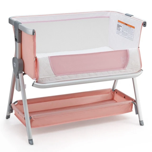 Baby Bassinet Infant Side Crib Sleeper Bed Cradle Foldable Portable Detachable