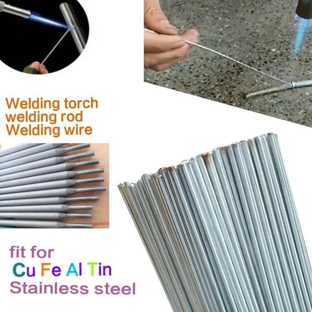 LOW TEMPERATURE WELD Rods Aluminum Copper Welding Electrode Steel