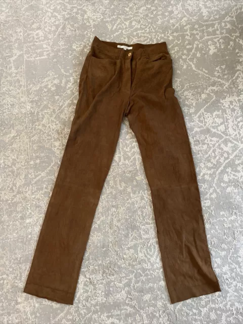 Vintage Maxfield Parrish/ Nigel Preston Leather Suede Pants Size M Brown Vintage Maxfield Parrish/ Nigel Preston Leather Suede Pants Size M Brown
