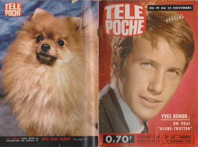 Tele Poche 1966 N°45 Complet  Yves Renier