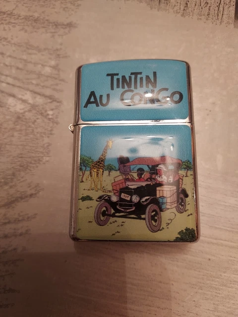 Briquet à Essence Tintin - Dupont Et Dupond - Édition Limitée Qbak - Métal Neuf