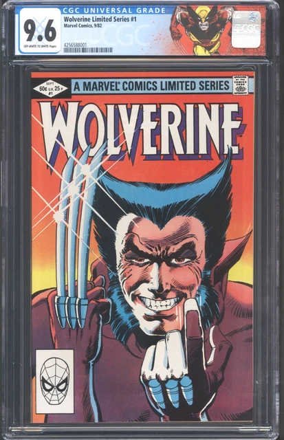 Wolverine 1 CGC 9.6 NM+ Marvel 1982 Custom Label Frank Miller Limited Series