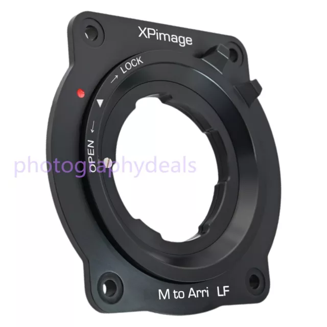 XPimage Camera Lens Locking Adapter for Leica M LM Lens to ARRI ALEXA Amira Cam 2