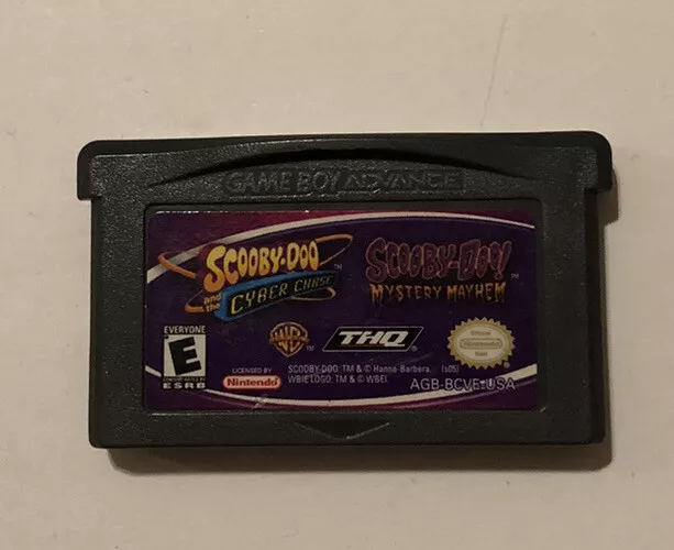 SCOOBY-DOO AND THE Cyber Chase Mystery Mayhem (Nintendo Gameboy Advance ...