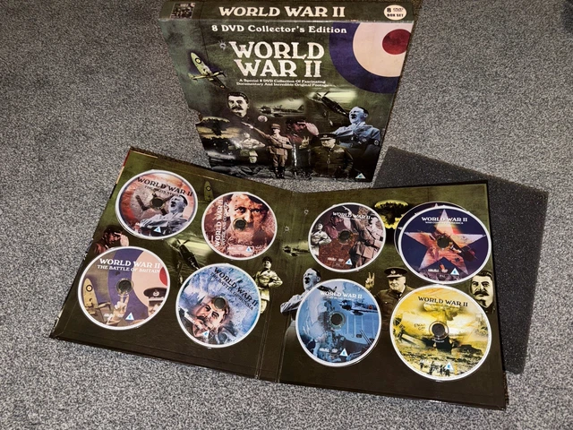WORLD WAR II 8 DVD Collector's Edition Box Set Documentary PAL