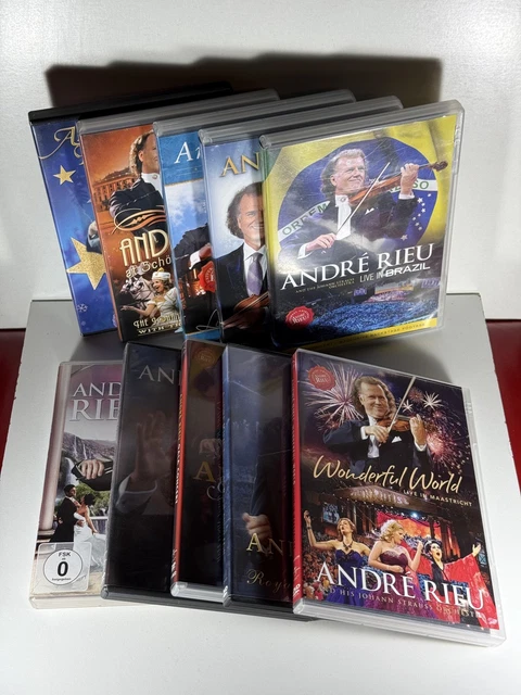 10 X ANDRE Rieu DVD Bundle - 10 Disc £26.67 - PicClick UK