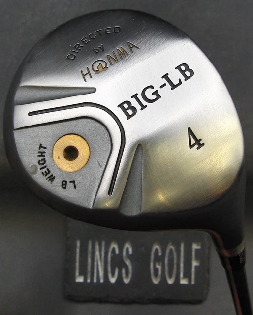 Honma Big LB 4 Wood Stiff Graphite Shaft Susas Grip Honma Big LB 4 Wood Stiff Graphite Shaft Susas Grip