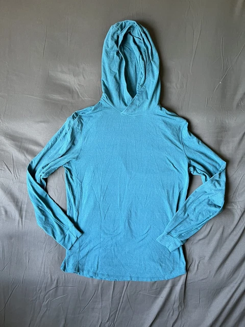 LULULEMON Stretch Tech Hoodie Men MEDIUM Long Sleeve Active Top LULULEMON Stretch Tech Hoodie Men MEDIUM Long Sleeve Active Top