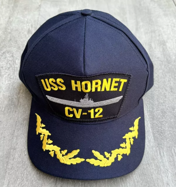 US Navy USS Hornet CV-12 Northstar Snapback Hat Made In USA