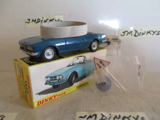 French Dinky 1423 Peugeot 504 Cabriolet Convertible Mib 9 En Boite So Nice L@@K