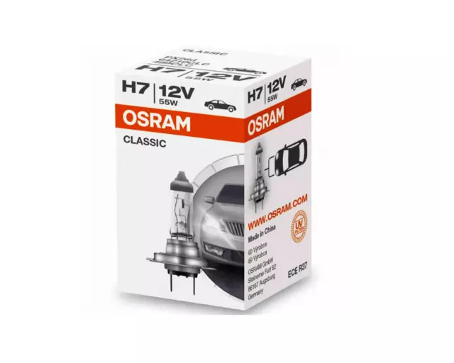Original Osram H7 Classic 64210 Lampe 12V 55W 64210 Autolampe Glühlampe Birne